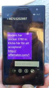 bluff sms Anders 